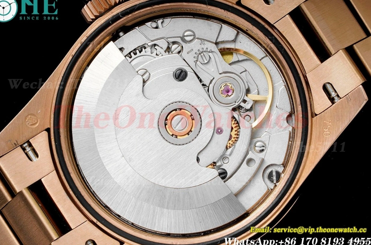 Dia RG JDF Datejust A2824 31mm White Flower RG Dial 0401